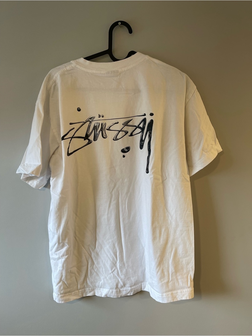 Stussy Metallic logo tee